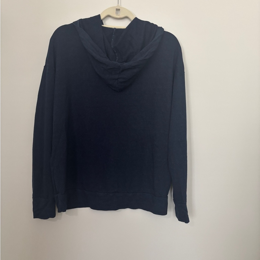 Sundry for Anthropologie Navy Blue Sweatshirt Size M - gently worn a few times. - Picture 2 of 3